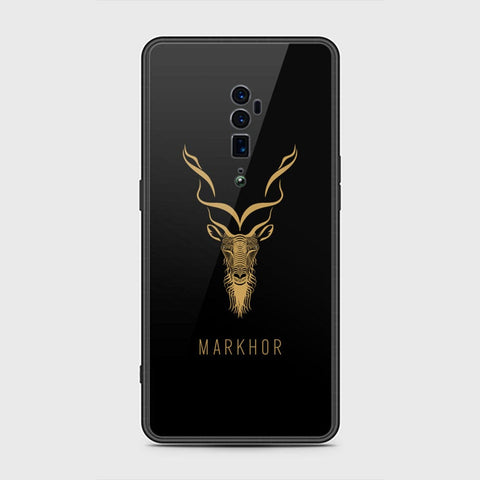 Oppo Reno 10x Zoom Cover- Markhor Series - HQ Premium Shine Durable Shatterproof Case - Soft Silicon Borders