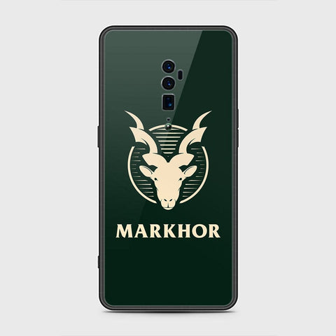 Oppo Reno 10x Zoom Cover- Markhor Series - HQ Premium Shine Durable Shatterproof Case - Soft Silicon Borders