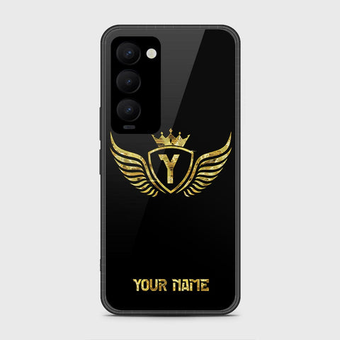 Tecno Camon 18 Premier Cover- Gold Series - HQ Ultra Shine Premium Infinity Glass Soft Silicon Borders Case