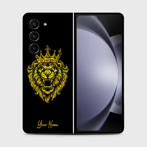 Samsung Galaxy Z Fold 5 5G  Cover- Gold Series - HQ Premium Shine Durable Shatterproof Case