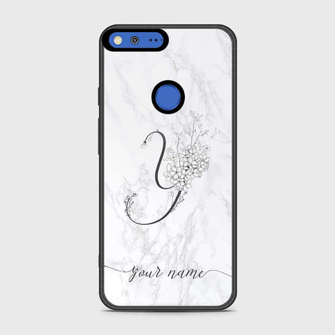 Google Pixel Cover- Personalized Alphabet Series - HQ Premium Shine Durable Shatterproof Case