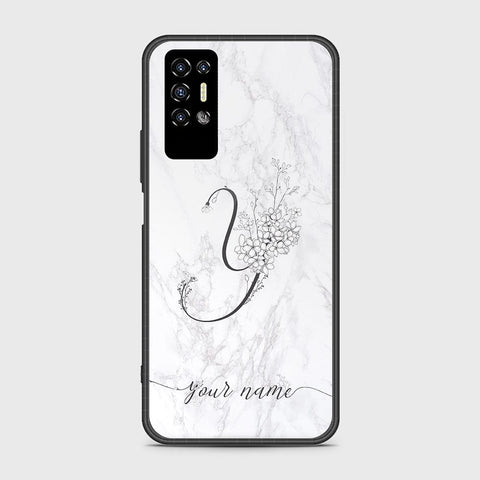 Tecno Pova 2 Cover- Personalized Alphabet Series - HQ Premium Shine Durable Shatterproof Case