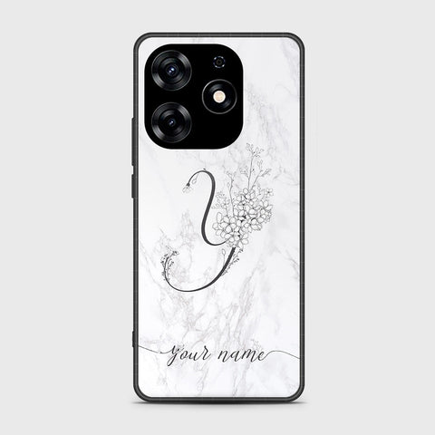 Tecno Spark 10 Pro Cover - Personalized Alphabet Series - HQ Premium Shine Durable Shatterproof Case