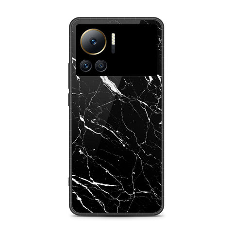 Infinix Note 12 VIP  Cover- Black Marble Series - HQ Premium Shine Durable Shatterproof Case