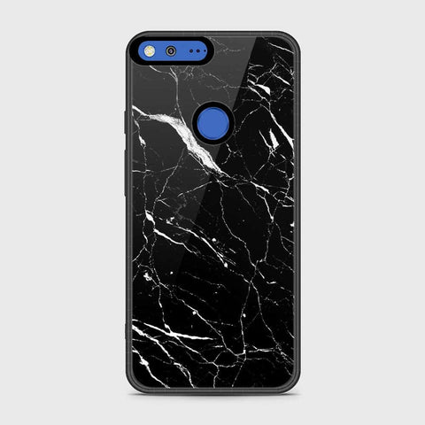 Google Pixel Cover- Black Marble Series - HQ Premium Shine Durable Shatterproof Case