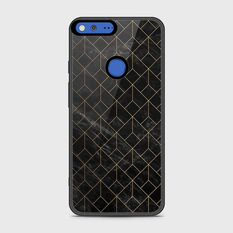 Google Pixel Cover- Black Marble Series - HQ Premium Shine Durable Shatterproof Case