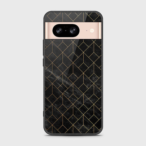 Google Pixel 8  Cover- Black Marble Series - HQ Premium Shine Durable Shatterproof Case