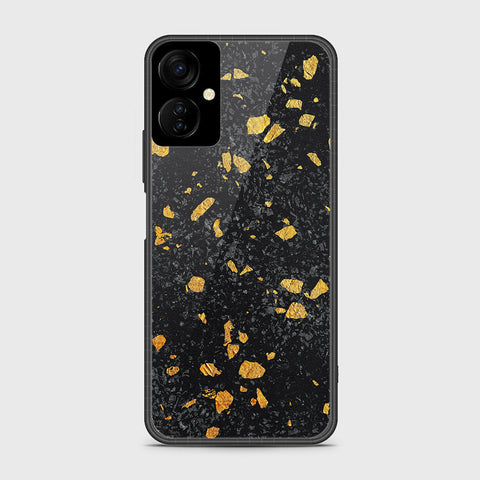 Tecno Spark 9T  Cover- Black Marble Series - HQ Premium Shine Durable Shatterproof Case