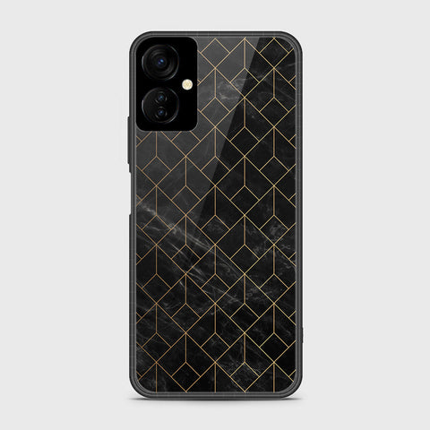 Tecno Spark 9T  Cover- Black Marble Series - HQ Premium Shine Durable Shatterproof Case