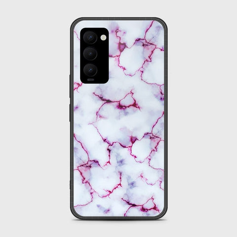 Tecno Camon 18T Cover- White Marble Series - HQ Premium Shine Durable Shatterproof Case - Soft Silicon Borders