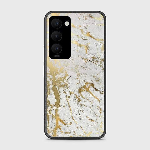 Tecno Camon 18 Premier Cover- White Marble Series - HQ Ultra Shine Premium Infinity Glass Soft Silicon Borders Case