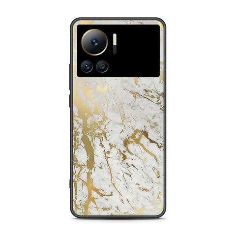 Infinix Note 12 VIP  Cover- White Marble Series - HQ Premium Shine Durable Shatterproof Case