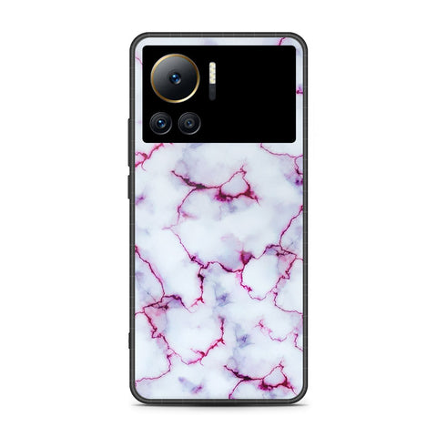 Infinix Note 12 VIP  Cover- White Marble Series - HQ Premium Shine Durable Shatterproof Case