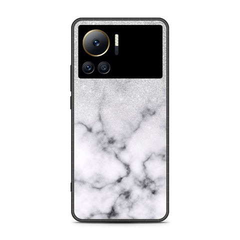 Infinix Note 12 VIP  Cover- White Marble Series - HQ Premium Shine Durable Shatterproof Case