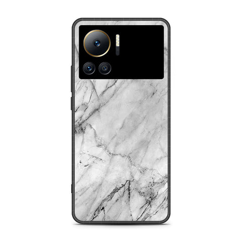 Infinix Note 12 VIP  Cover- White Marble Series - HQ Premium Shine Durable Shatterproof Case