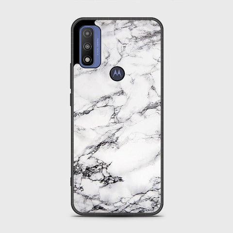 Motorola G Pure  Cover- White Marble Series - HQ Premium Shine Durable Shatterproof Case