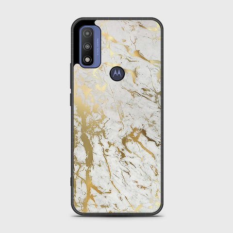 Motorola G Pure  Cover- White Marble Series - HQ Premium Shine Durable Shatterproof Case