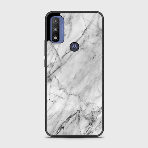 Motorola G Pure  Cover- White Marble Series - HQ Premium Shine Durable Shatterproof Case