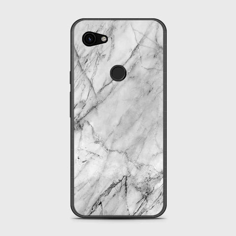 Google Pixel 3a XL Cover- White Marble Series - HQ Premium Shine Durable Shatterproof Case