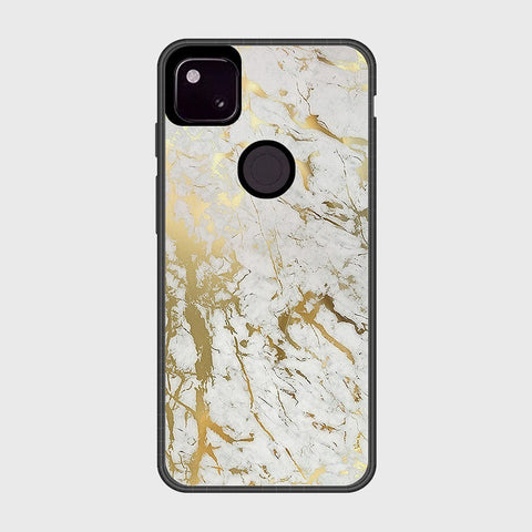 Google Pixel 4a 4G Cover- White Marble Series - HQ Premium Shine Durable Shatterproof Case