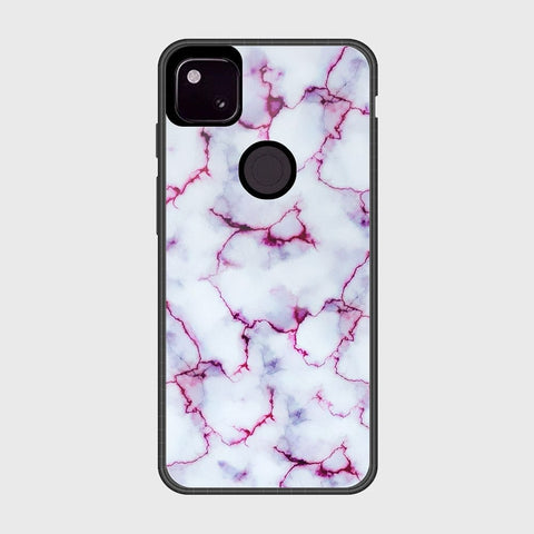 Google Pixel 4a 4G Cover- White Marble Series - HQ Premium Shine Durable Shatterproof Case