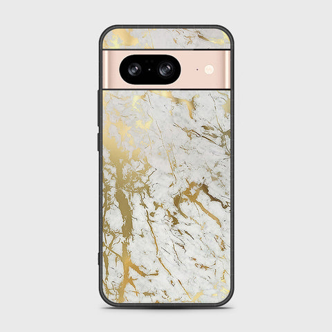 Google Pixel 8  Cover- White Marble Series - HQ Premium Shine Durable Shatterproof Case