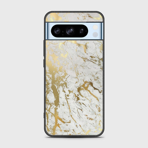 Google Pixel 8 Pro Cover- White Marble Series - HQ Premium Shine Durable Shatterproof Case