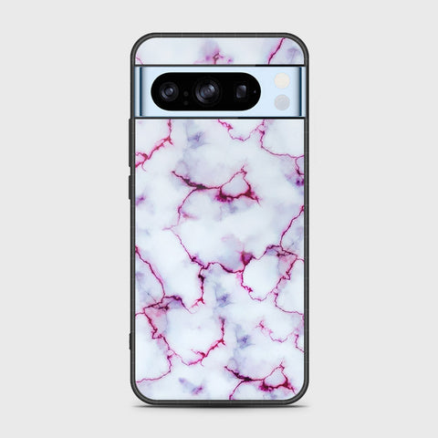 Google Pixel 8 Pro Cover- White Marble Series - HQ Premium Shine Durable Shatterproof Case