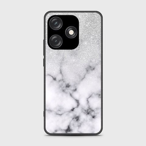 Tecno Spark 10 Cover - White Marble Series - HQ Premium Shine Durable Shatterproof Case