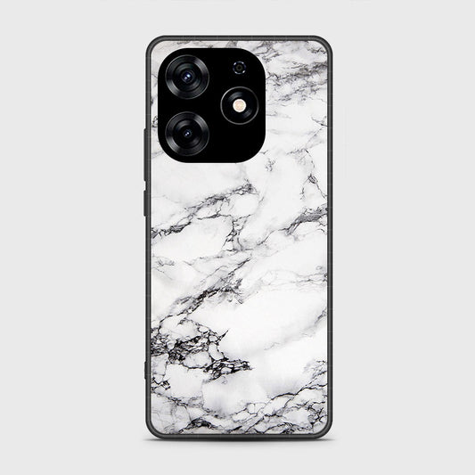 Tecno Spark 10 Pro Cover - White Marble Series - HQ Premium Shine Durable Shatterproof Case