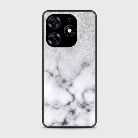 Tecno Spark 10 Pro Cover - White Marble Series - HQ Premium Shine Durable Shatterproof Case