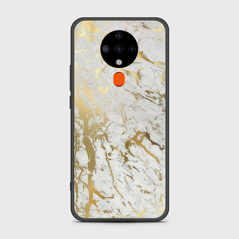 Tecno Spark 6 Cover- White Marble Series - HQ Premium Shine Durable Shatterproof Case