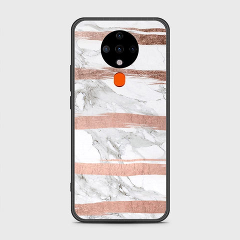 Tecno Spark 6 Cover- White Marble Series - HQ Premium Shine Durable Shatterproof Case