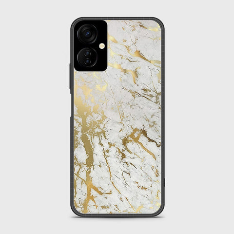 Tecno Spark 9T Cover- White Marble Series - HQ Premium Shine Durable Shatterproof Case