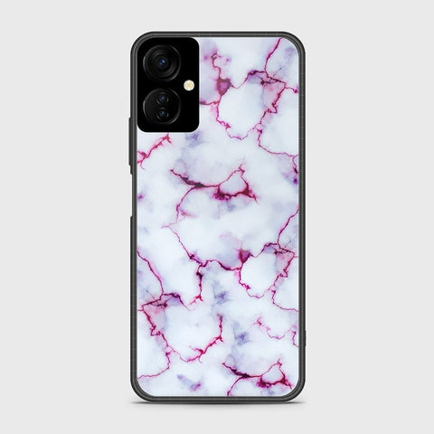 Tecno Spark 9T Cover- White Marble Series - HQ Premium Shine Durable Shatterproof Case