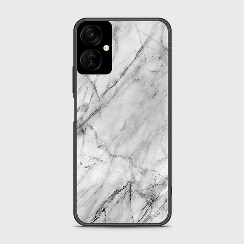 Tecno Spark 9T Cover- White Marble Series - HQ Premium Shine Durable Shatterproof Case