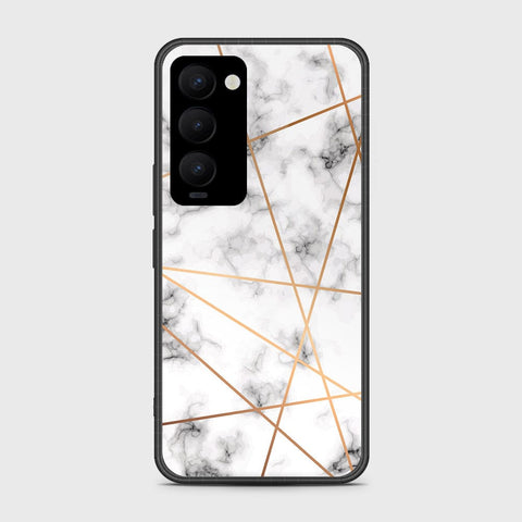 Tecno Camon 18 Premier Cover- White Marble Series 2 - HQ Ultra Shine Premium Infinity Glass Soft Silicon Borders Case