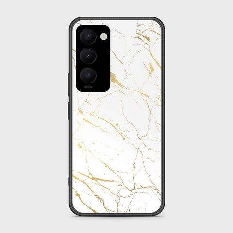 Tecno Camon 18 Premier Cover- White Marble Series 2 - HQ Ultra Shine Premium Infinity Glass Soft Silicon Borders Case