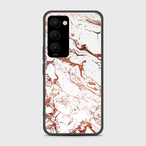 Tecno Camon 18 Premier Cover- White Marble Series 2 - HQ Ultra Shine Premium Infinity Glass Soft Silicon Borders Case