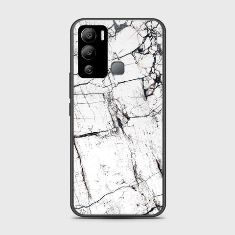 Infinix Hot 12i Cover- White Marble Series 2 - HQ Premium Shine Durable Shatterproof Case