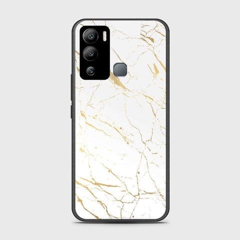 Infinix Hot 12i Cover- White Marble Series 2 - HQ Premium Shine Durable Shatterproof Case