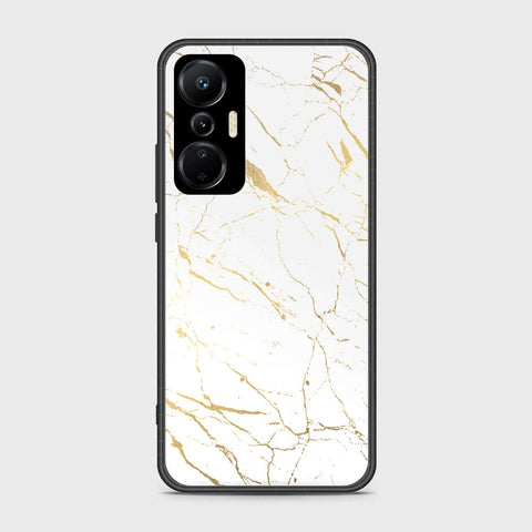 Infinix Hot 20S Cover- White Marble Series 2 - HQ Ultra Shine Premium Infinity Glass Soft Silicon Borders Case