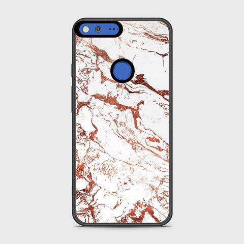 Google Pixel Cover- White Marble Series 2 - HQ Premium Shine Durable Shatterproof Case