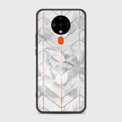 Tecno Spark 6 Cover- White Marble Series 2 - HQ Premium Shine Durable Shatterproof Case