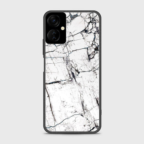 Tecno Spark 9T  Cover- White Marble Series 2 - HQ Premium Shine Durable Shatterproof Case