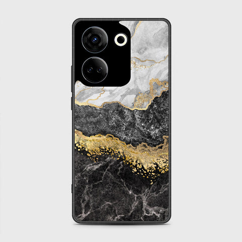 Tecno Camon 20 Pro  Cover- Colorful Marble Series - HQ Premium Shine Durable Shatterproof Case