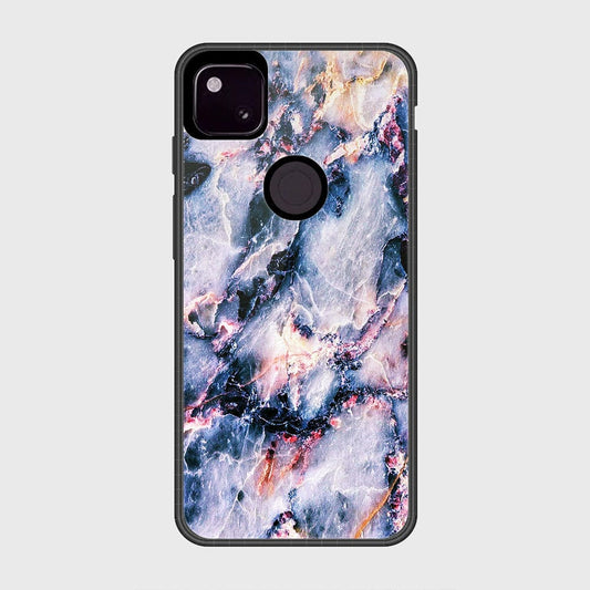 Google Pixel 4a 4G Cover- Colorful Marble Series - HQ Premium Shine Durable Shatterproof Case