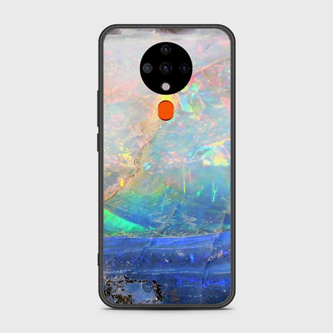 Tecno Spark 6 Cover- Colorful Marble Series - HQ Premium Shine Durable Shatterproof Case