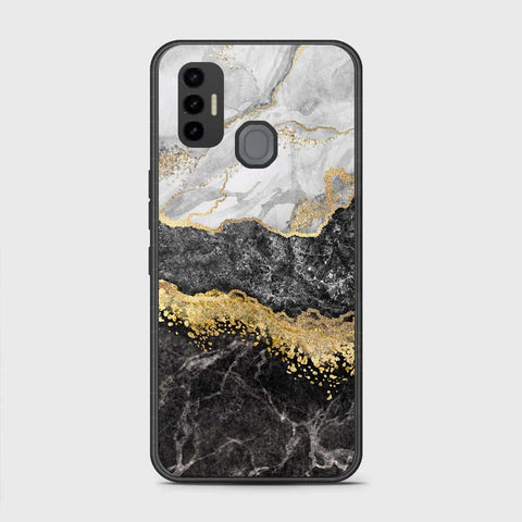 Tecno Spark 7 Cover- Colorful Marble Series - HQ Premium Shine Durable Shatterproof Case