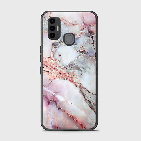 Tecno Spark 7 Cover- Colorful Marble Series - HQ Premium Shine Durable Shatterproof Case